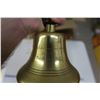 Image 4 : Vintage School Bell, Engraved (Missing Clapper)