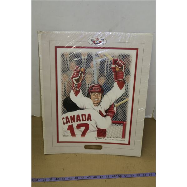 "Henderson Celebrates, Canada Rejoices" Print By Daniel Parry