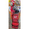 Image 1 : Golf clubs & bag