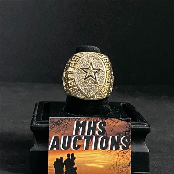 DALLAS COWBOYS N.F.L 1992  AIKMAN  CHAMPIONSHIP REPLICA RING (ref669)