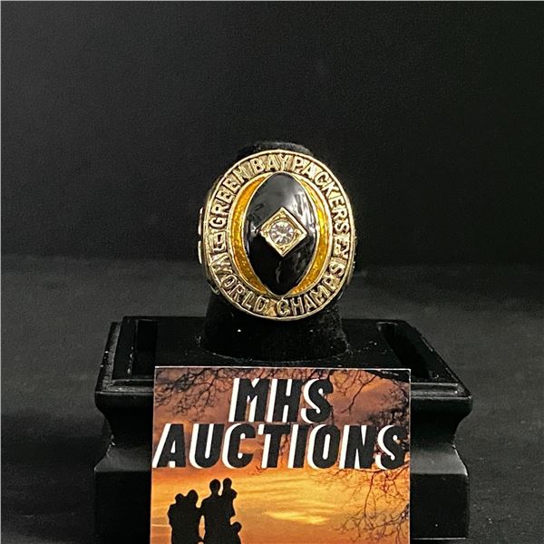 GREEN BAY PACKERS N.F.L 1962  LEW ANDERSON  CHAMPIONSHIP REPLICA RING (ref689)