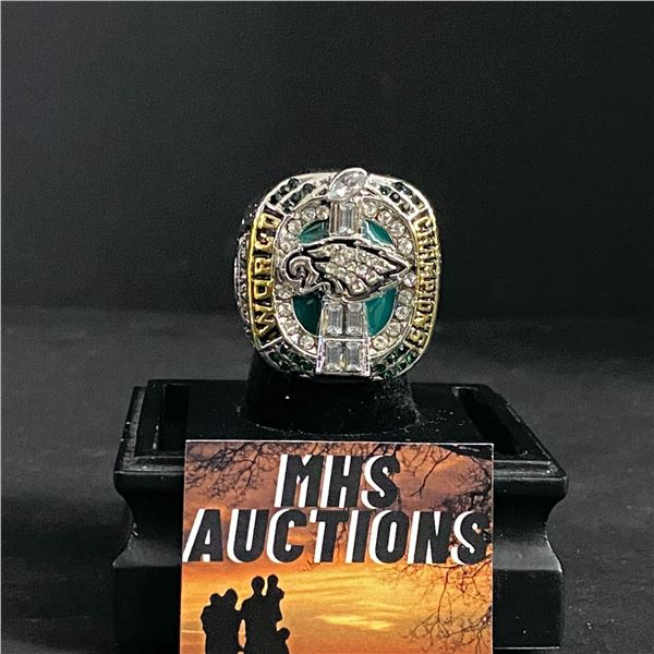 PHILADELPHIA EAGLES N.F.L 2017  FOLES  CHAMPIONSHIP REPLICA RING (ref702)