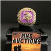 Image 1 : MINNESOTA VIKINGS N.F.L 1973 CHAMPIONSHIP REPLICA RING (ref761)