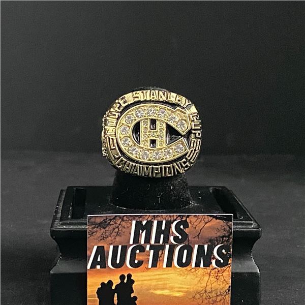 MONTREAL CANADIENS N.H.L 1988 "ROY" CHAMPIONSHIP REPLICA RING (ref807)