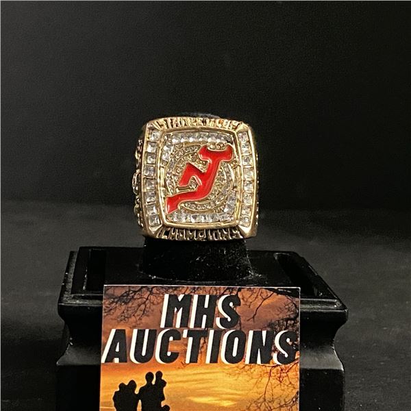 NEW JERSEY DEVILS N.H.L 2003  FRIESEN  CHAMPIONSHIP REPLICA RING (ref849)