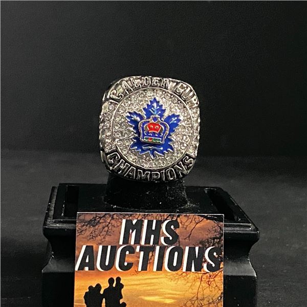 TORONTO MARLIES CALDER CUP 2018  CLUNE  CHAMPIONSHIP RELICA RING (ref869)