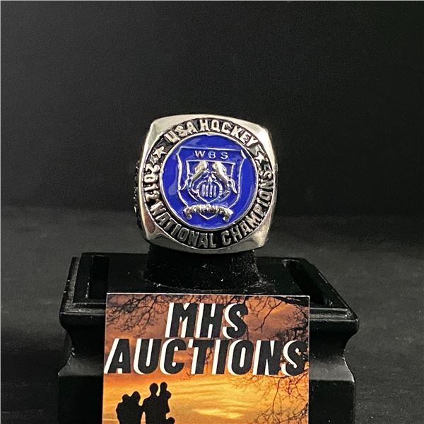 U.S.A HOCKEY 2012 NATIONAL CHAMPIONS CHAMPIONSHIP REPLICA RING (ref872)