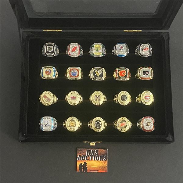 20 RING COMPLETE SET MOLSON CANADIAN CHAMPIONSHIP REPLICA RING SET