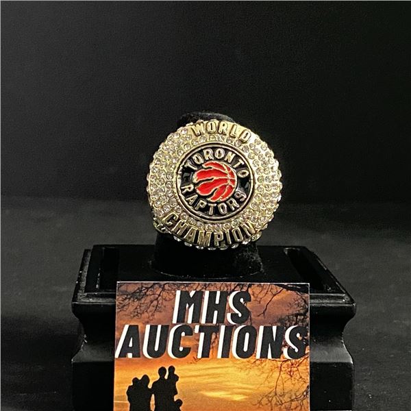 TORONTO RAPTORS N.B.A 2019  LEONARD  CHAMPIONSHIP REPLICA RING (ref445)