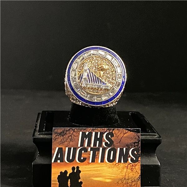 GOLDEN STATE WARRIORS N.B.A 2017  CURRY  CHAMPIONSHIP REPLICA RING (ref472)