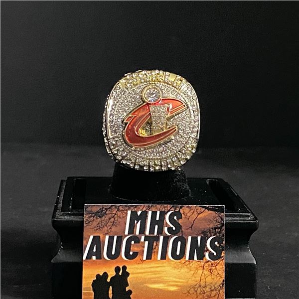 CLEVELAND CAVALIERS N.B.A 2016  JAMES  CHAMPIONSHIP REPLICA RING (ref485)