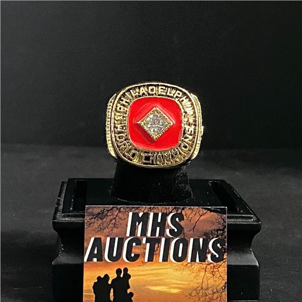 PHILADELPHIA 76ERS N.B.A 1967  CHAMBERLAIN  CHAMPIONSHIP REPLICA RING (ref491)