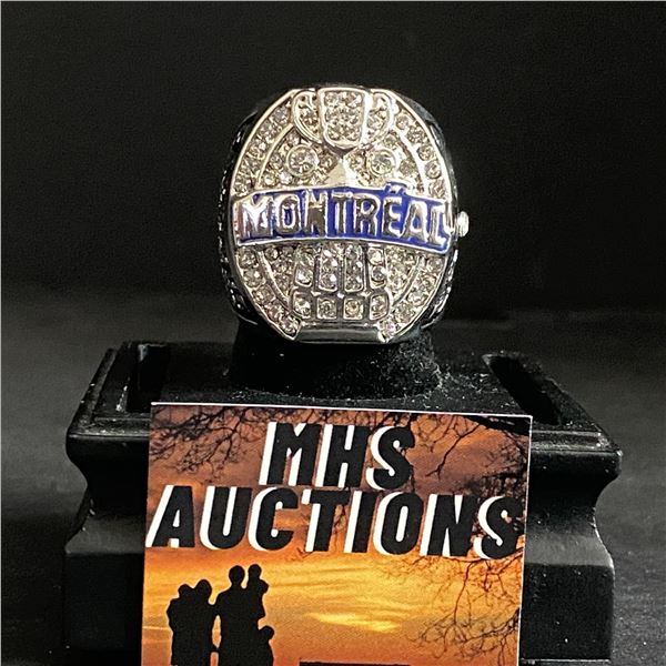 MONTREAL ALOUETTES C.F.L 2009  CALVILLO  CHAMPIONSHIP REPLICA RING (ref895)