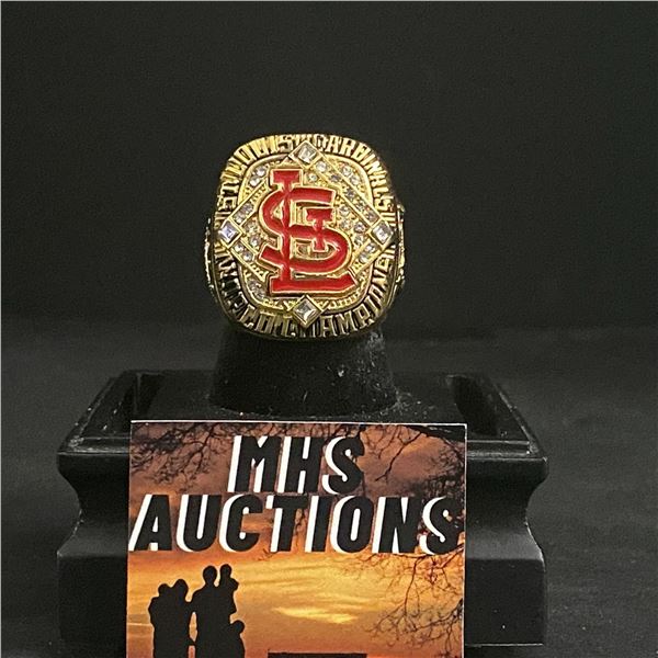 ST LOUIS CARDINALS M.L.B 2006 "MOLINA" CHAMPIONSHIP REPLICA RING (ref538)