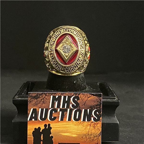 ST LOUIS CARDINALS M.L.B 1934 "D.DEAN" CHAMPIONSHIP REPLICA RING (ref547)