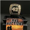 Image 1 : MARIANO RIVERA #42 HALL OF FAME 1995-2013 "SANDMAN" CHAMPIONSHIP REPLICA RING (ref938)