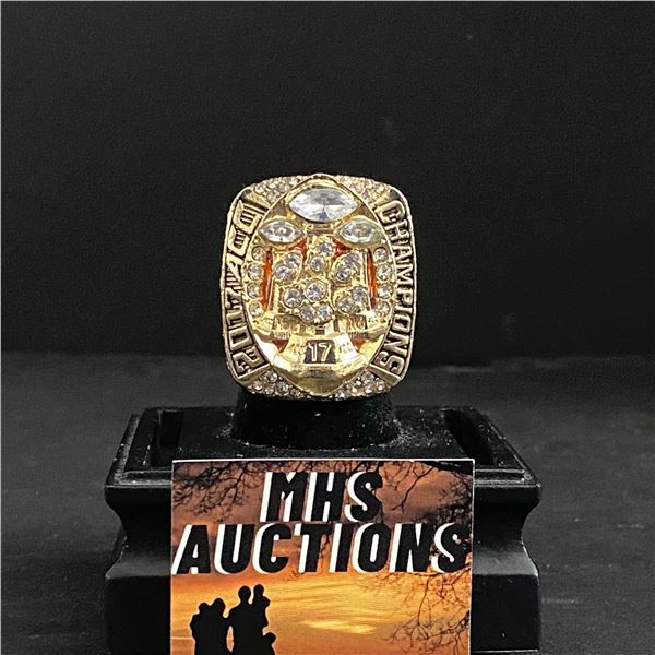 CLEMSON TIGERS CHAMPIONS 2017  SWINNEY  NATIONAL CHAMPIONSHIP REPLICA RING (ref1029)