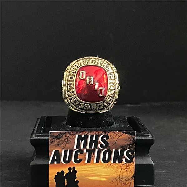 OHIO STATE CHAMPIONS 1957 NATIONAL CHAMPIONSHIP REPLICA RING (ref1032)