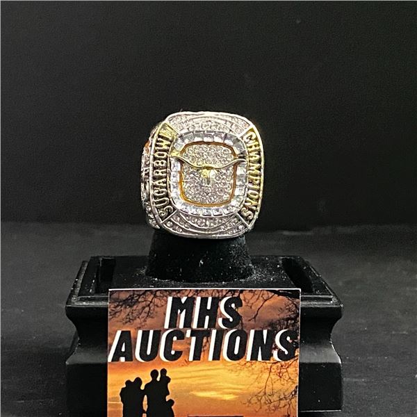 TEXAS LONGHORNS CHAMPIONS 2018  EHLINGER  NATIONAL CHAMPIONSHIP REPLICA RING (ref1060)