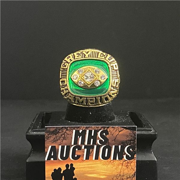 EDMONTON ESKIMOS C.F.L 1979  MOON  CHAMPIONSHIP RELICA RING (refR9)