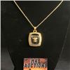 Image 1 : CHICAGO BULLS 1991 N.B.A CHAMPIONSHIP NECKLACE (ref1114)