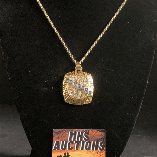 NEW YORK RANGERS 1994 M.L.B CHAMPIONSHIP NECKLACE (ref1164)