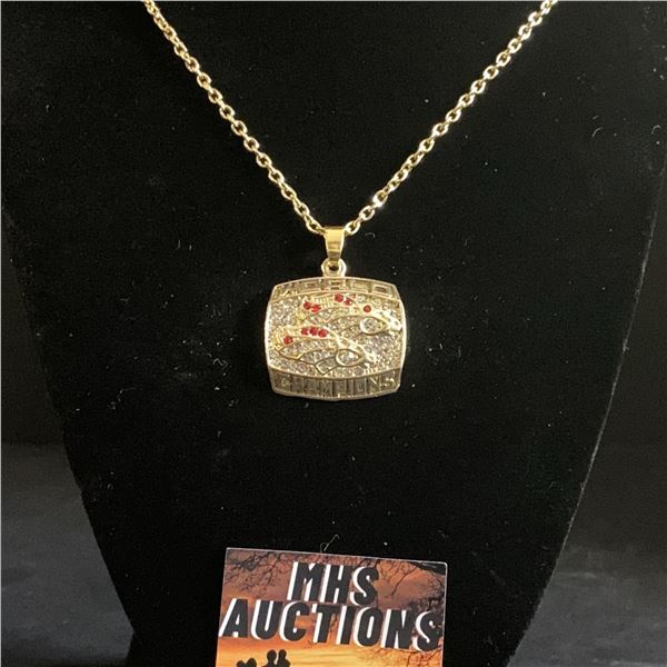 DENVER BRONCOS1998 N.F.L CHAMPIONSHIP NECKLACE (ref1201)