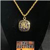 Image 1 : NEW YORK YANKEES M.L.B CHAMPIONSHIP NECKLACE (refR49)