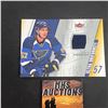 Image 1 : 2009-10 NHL FLEER ULTRA DAVID PERRON N.H.L DUAL JERSEY CARD (ref2253)