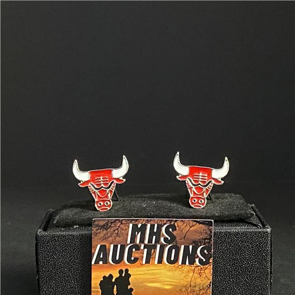 CHICAGO BULLS N.B.A CUFFLINKS (ref1271)