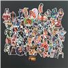 Image 1 : LOT OF 50 SEXY BIKINI DEVIL PVC STICKERS