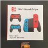 Image 1 : NINTENDO SWITCH 3 IN 1 HAND GRIPS FOR NINTENDO SWITCH JOY CON