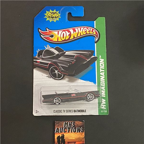 HOT WHEELS BATMOBILE CLASSIC TV SERIES 1/64TH SCALE