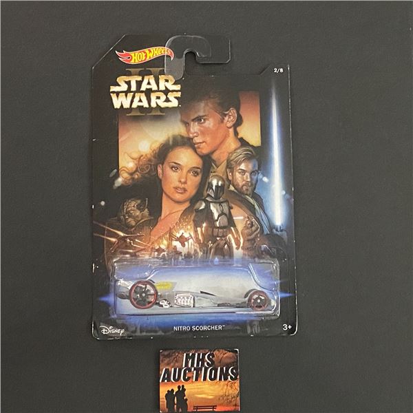 HOT WHEELS STAR WARS NITRO SCORCHER 1/64TH SCALE