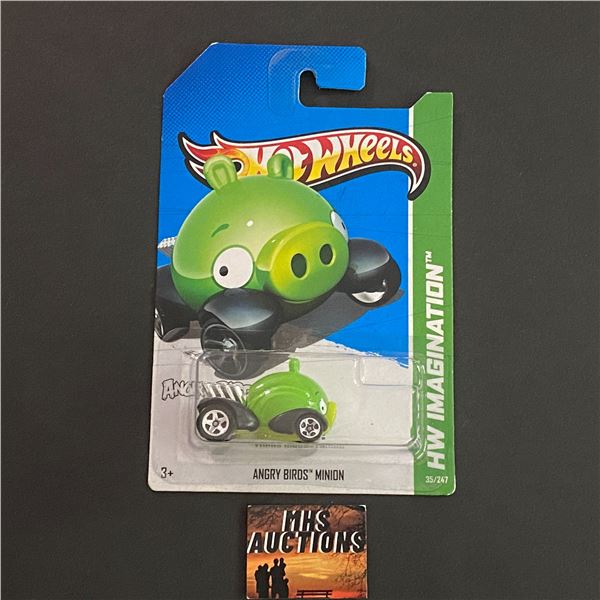 HOT WHEELS ANGRY BIRDS MINION 1/64TH SCALE