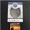 Image 2 : ERIC NYSTROM 2011-12 ARTIFACTS AUTOGRAPH CARD (ref2386)
