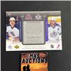 Image 2 : LUC ROBITAILLE & ALEXANDER PICARD 2005-06 DUAL JERSEY HOCKEY CARD #357/999 ONLY 999 MADE (ref2417)