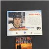 Image 2 : RICH TOCCHET 2001 PACIFIC PIECE OF STICK HOCKEY CARD (ref2458)