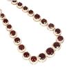 Image 3 : Natural Unheated African Garnet 150.76 Ct Necklace