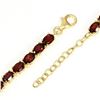 Image 3 : Natural Top Rich Orange Mozambique Garnet Bracelet