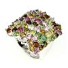 Image 1 : Natural Top Fancy Color Tourmaline Ring