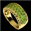 Image 1 : Natural Stunning  Chrome Diopside Ring