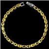 Image 1 : NATURAL ORANGISH YELLOW CITRINE Bracelet