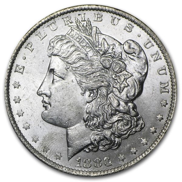 1883 o BU Slight Toning Morgan Dollar