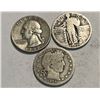 Image 1 : (3) Type Quarter Set - SL-Wash-Barber