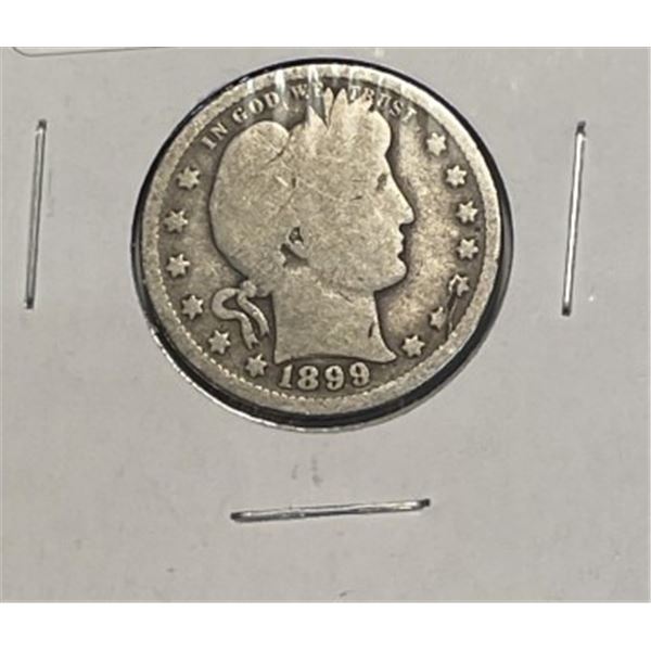 1899 Barber Quarter