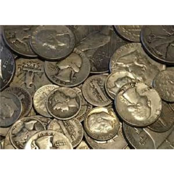 $10 Face Value 90% Silver Coinage Mixed