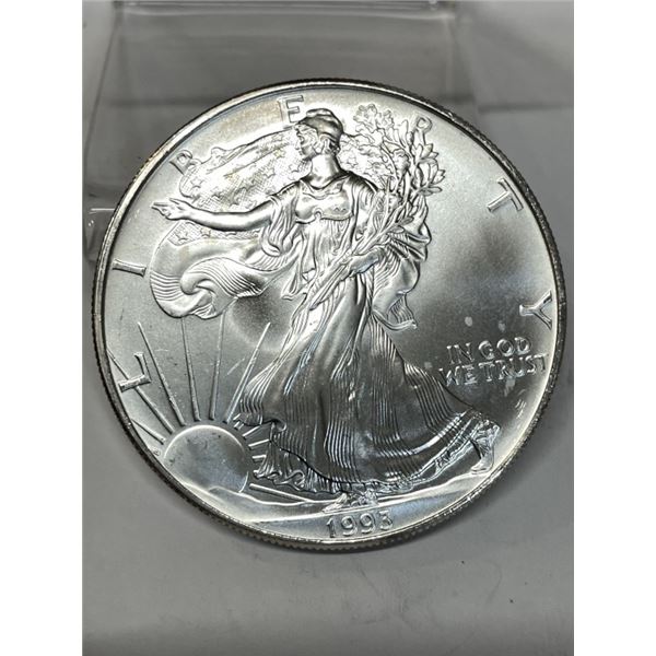 1993 US Silver Eagle