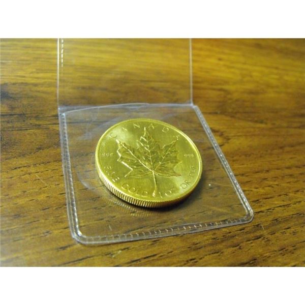 1 oz. Gold Maple Leaf Bullion - Random