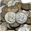 Image 1 : Lot (50) Franklin Half Dollars 90% Silver